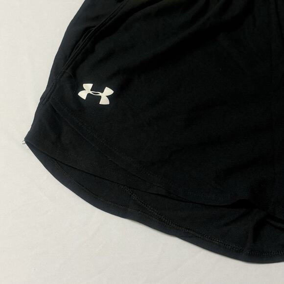 Under Armour Heat Gear Running Shorts Black Size Small Women's Athletic - Picture 7 of 7